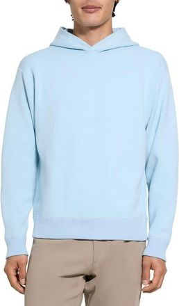 Theory Relaxed Hooded Sweater in Light Ocean Air - 2N1 at Nordstrom, Size Xx-Large