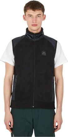 Ostrya Fleece Mouwloos Jack - Heren - Bodywarmers - Zwart - S - Polyester - Jassen