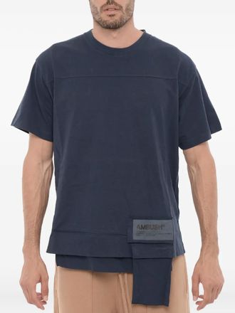 AMBUSH waist-pocket T-shirt - men - Cotton - M - Blue