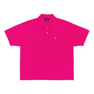 St&uuml;ssy Classic Pique Polo Pink 1140367-PINK