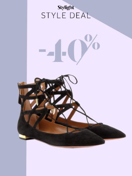 Natale in anticipo con le ballerine Aquazurra al 40% di sconto!