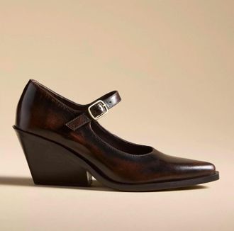 Seychelles Womens Sparks Heels In Dark Brown