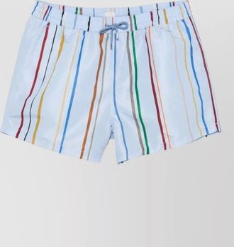 Paul Smith striped swimwear one piece back pocket