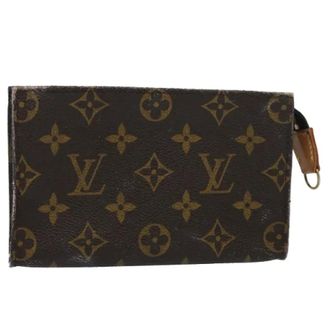 Louis Vuitton Pre-owned Tela pouches - - Pre-owned - Donna - Marrone - ONE SIZE
