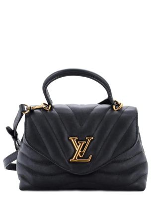 Louis Vuitton New Wave Hold Me Top Handle Bag Quilted Leather satchel - Zwart