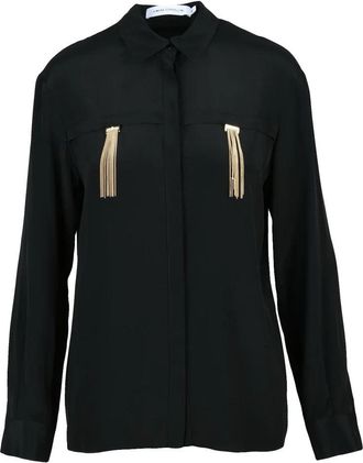 Simona Corsellini Acetate Silk Shirt - Black