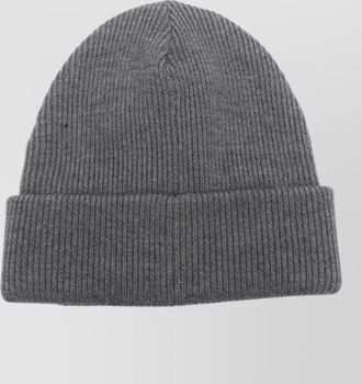 Gucci hat ribbed texture folded cuff stripe