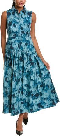 Michael Kors Poplin Pattern Dress
