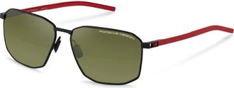 Porsche Design P8989 A417 Mens Sunglasses Black Size 61