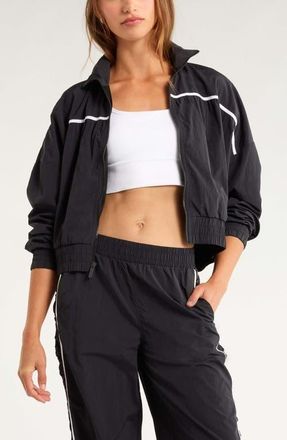 Zella Travel Lite Track Jacket in Black at Nordstrom, Size X-Small