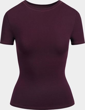 SKIMS Cotton Jersey Crewneck T-Shirt