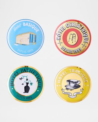 Jonathan Adler Hotel de Reve Coasters, Set of 4