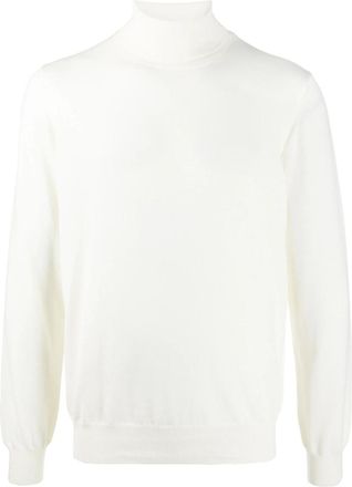 La Fileria Fine Knit Roll Neck Jumper