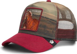 Goorin Brothers Stallion in the Element Patch Trucker Hat in Crush at Nordstrom