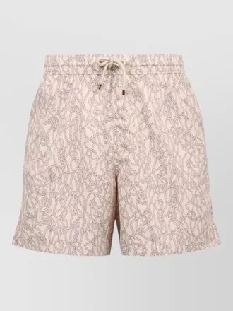 Agnona polyester swim cargo shorts