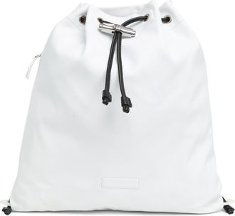 Longchamp Recycled Drawstring Backpack in White at Nordstrom Rack