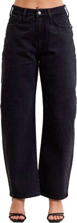 Judy Blue High Waist Marlow Trouser Arc Magic Jeans In Black