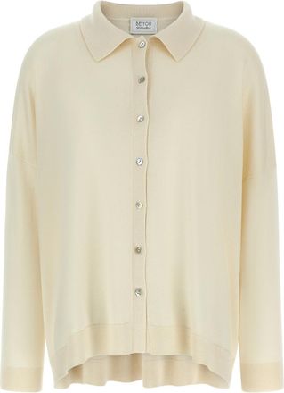 Be You White Lady17 Cardigan