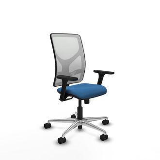 Piqueras y Crespo Silla De Oficina Piqueras Y Crespo Motilla Negro Reposabrazos 3d