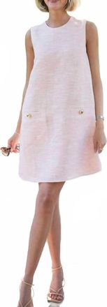 Sail to Sable Shift Dress In Blush