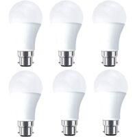 OEM Bombilla Led Qazqa B22 De 10 W (equivalente A 80 W, 1000 Lm), Luz Blanca C&aacute;lida 3000 K, Paquete De 6 Unidades - Crezuo