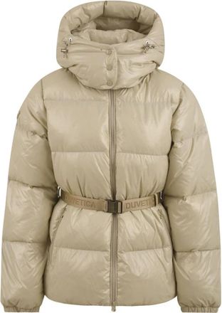 Duvetica Giubbotto Modello Vddj 31046 IVS - Dames - Winterjassen - Beige - S - Jassen