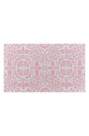 R16 Home Garden Botanical Doormat in Pink/White at Nordstrom Rack