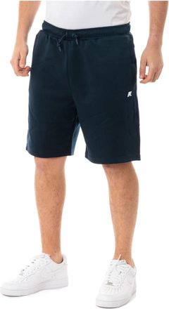 K-Way Korte Broeken, Heren, Blauw, M, Bermuda IN Felpa Heotime Light Spacer