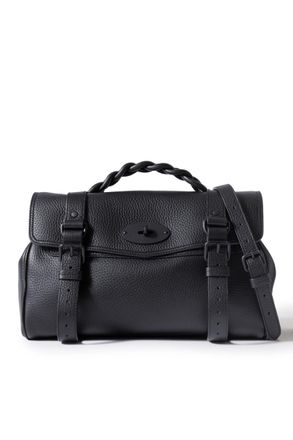 Mulberry Alexa Full-Grain Leather Messenger Bag
