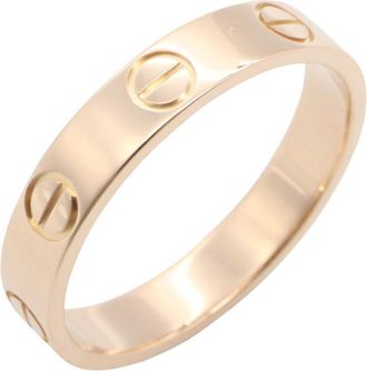 Cartier Gold Pink Gold (18K) Band Ring (Pre-Owned)