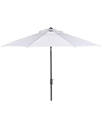 Safavieh Up Resistant Ortega 9Ft Auto Tilt Crank Umbrella