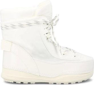 Bogner lace-up boots - women - Rubber/Lyocell/Artificial Leather/Fabric - 40 - White