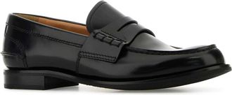 Churchs Womens Loafer Black Calfskin