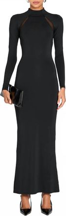 SER.O.YA Krystal Maxi Dress In Black