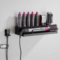 OEM Organizador De Pared Con Soporte Para Aspiradora Dyson Airwrap, Con Adhesivo, Para Ba&ntilde;o (acero Inoxidable) - Crezuo