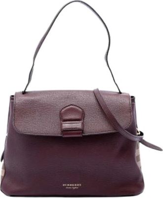 Burberry Pre-owned Camberley Satchel - - Pre-owned - Donna - Rosso - ONE SIZE