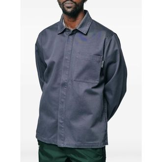 GR10K Hombre, Camisas, Gris, Talla: L