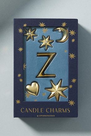 Anthropologie Monogram Candle Charms