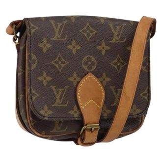 Louis Vuitton Pre-owned Cross Body Bags, female, Brown, Size: ONE SIZE Pre-owned Canvas Cross Body Bag