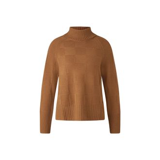 Bogner Lake turtleneck jumper for women - Camel - 34