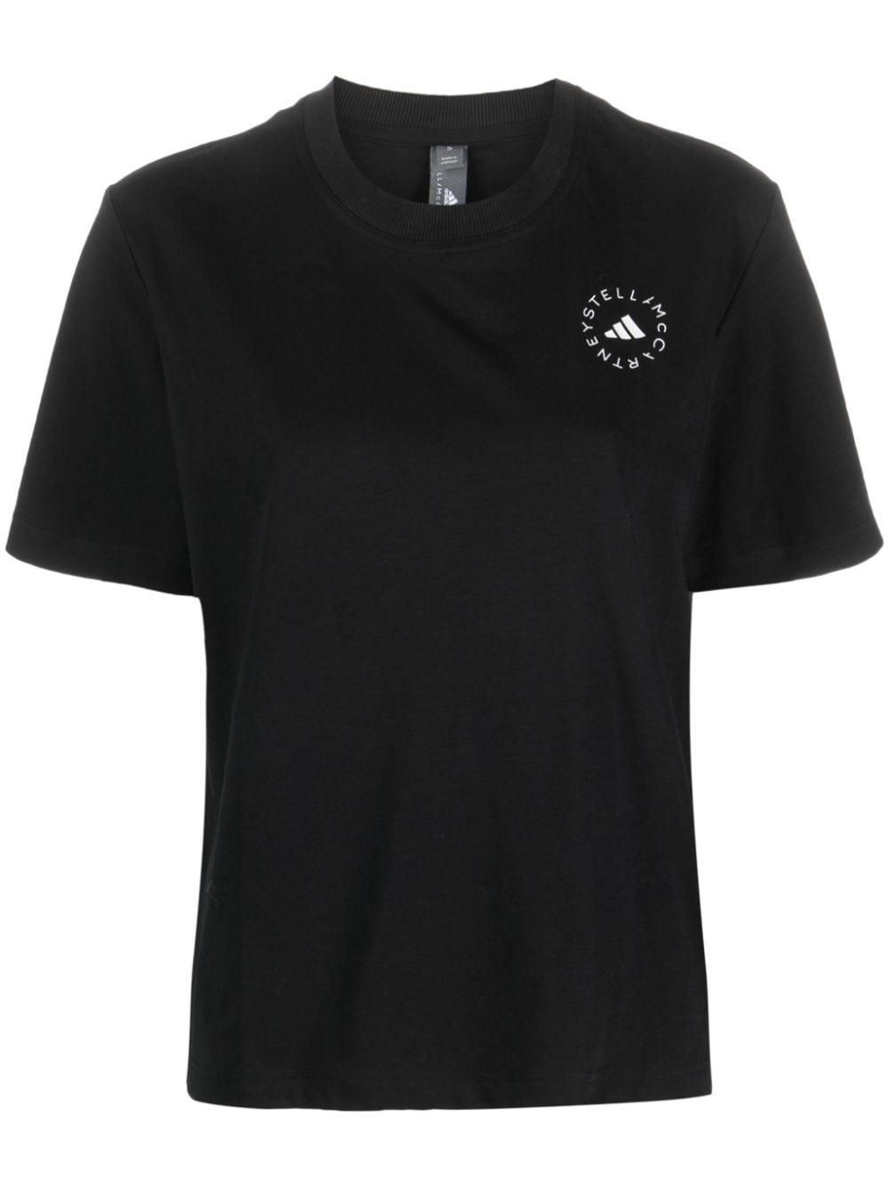 Tシャツ・カットソー STELLA MCCARTNEY Woman T-Shirt Black 6J02733SPY52 1000 Women Black Stella McCartney 2001. T-shirt | Stella McCartney US
