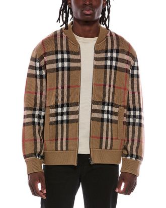 Burberry Knit Wool Jacket