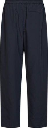 Jil Sander Mens Jogger Trousers Waterproof Recycled Polyester Black