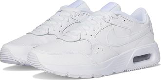 Nike Air Max Sports Classic Leather Mens Shoes White/White/White : 9 M