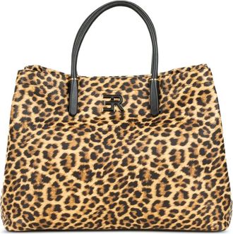Ermanno Scervino Virginia shopper met luipaardprint - Bruin