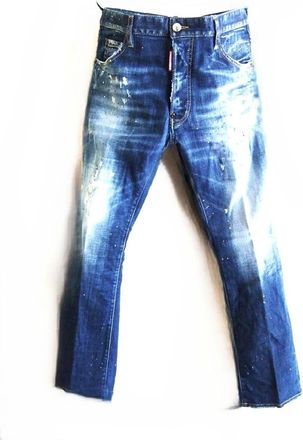 Dsquared2 Klassieke Denim Jeans voor Mannen - Heren - Slim Fit Jeans - Blauw - XS - Denim - Jeans