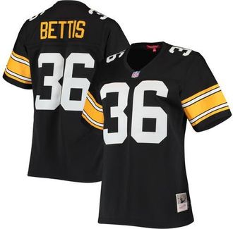 Mitchell & Ness Womens Mitchell & Ness Jerome Bettis Black Pittsburgh Steelers 1996 Legacy Replica Jersey at Nordstrom, Size Small