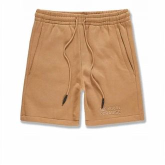 Jordan Craig Mens Sweat Shorts In Mocha