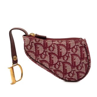 Dior Pre-owned Dior Diorissimo Trotter Saddle Coin Pouch Ladies T8R9MGWK353T3DCK