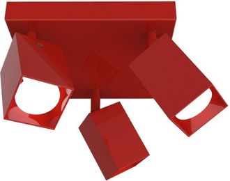 Lumicom Lumicom - Brick Q Plafon X3 Monocolor Brillo